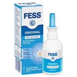 Fess Original Saline Nasal Spray 75ml 10 Fess Original Saline Nasal Spray 75ml -Health Care Store 44806