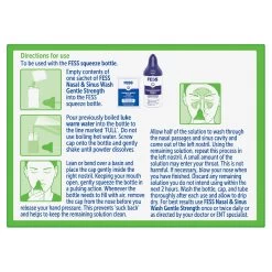 Fess Nasal & Sinus Wash Refills Gentle Strength 100 Sachets 9 Fess Nasal & Sinus Wash Refills Gentle Strength 100 Sachets -Health Care Store 44815