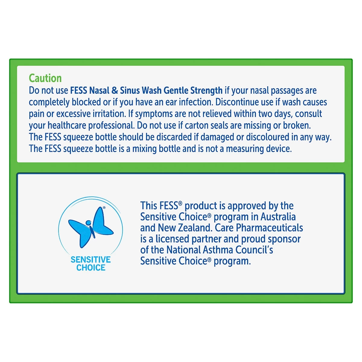 Fess Nasal & Sinus Wash Refills Gentle Strength 100 Sachets 4 Fess Nasal & Sinus Wash Refills Gentle Strength 100 Sachets - Image 4