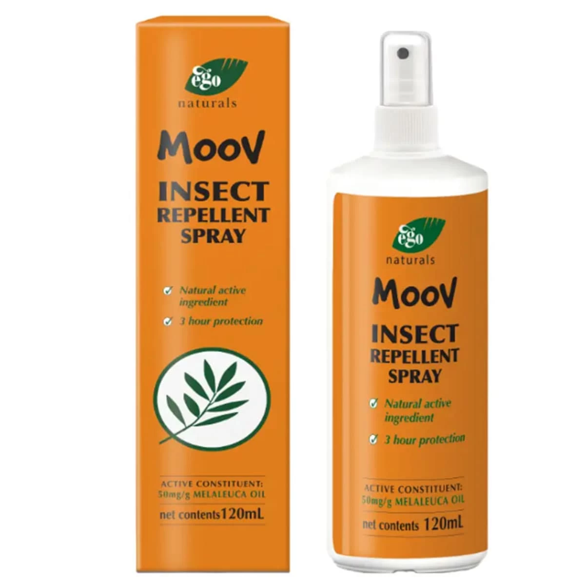Ego MOOV Insect Repellent Spray 120ml 1 Ego MOOV Insect Repellent Spray 120ml