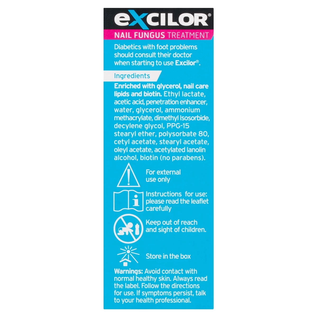 Excilor Solution Fungal Nail Treatment 3.3ml 3 Excilor Solution Fungal Nail Treatment 3.3ml - Image 3