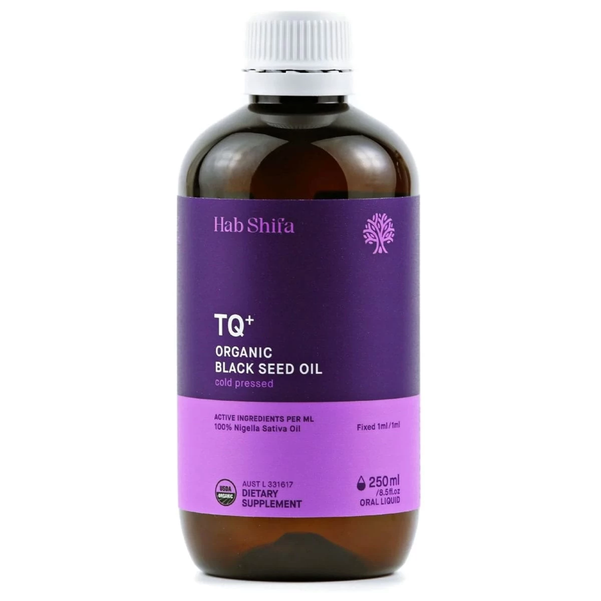 Hab Shifa TQ+ Organic Black Seed Oil 250ml 1 Hab Shifa TQ+ Organic Black Seed Oil 250ml