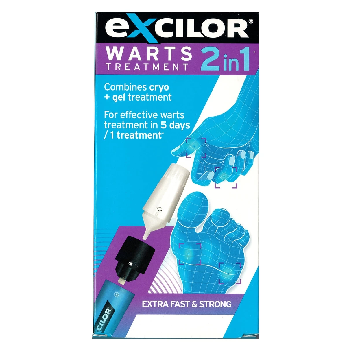 Excilor 2-in-1 Wart Treatment 10ml 1 Excilor 2-in-1 Wart Treatment 10ml