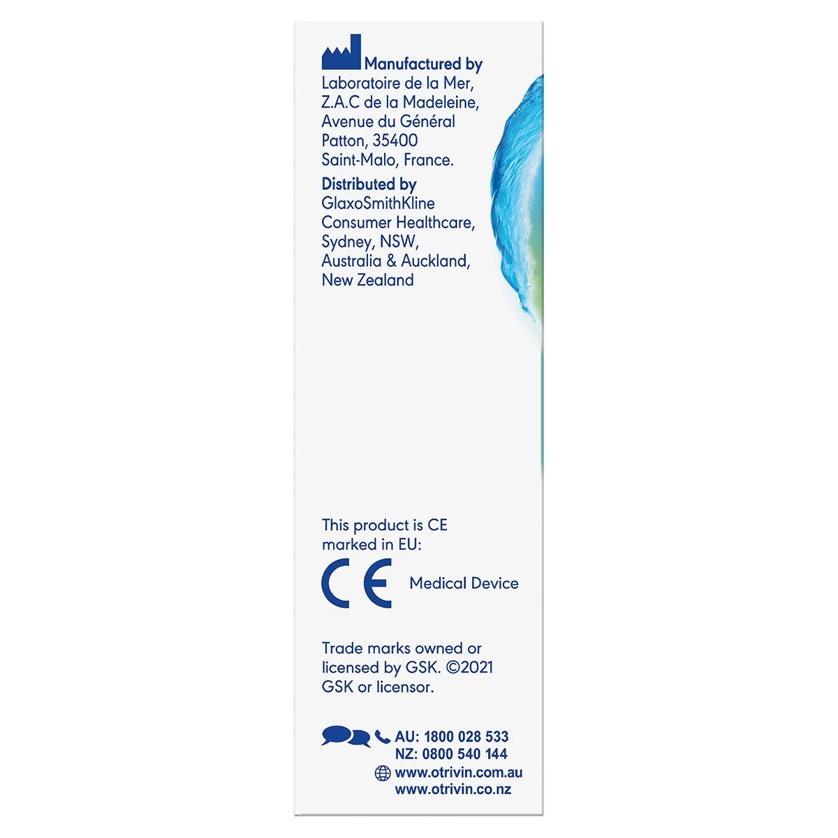 Otrivin Natural Seawater & Eucalyptus Nasal Spray 20ml 3 Otrivin Natural Seawater & Eucalyptus Nasal Spray 20ml - Image 3