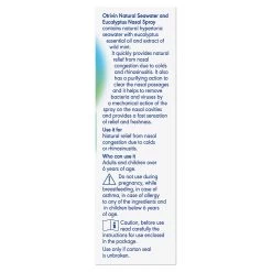 Otrivin Natural Seawater & Eucalyptus Nasal Spray 20ml 7 Otrivin Natural Seawater & Eucalyptus Nasal Spray 20ml -Health Care Store 47364