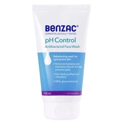 Benzac PH Control Antibacterial Face Wash 150ml