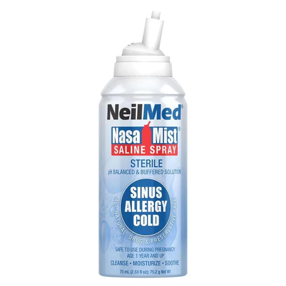 NeilMed NasaMist Isotonic Saline Nasal Spray 75ml 2 NeilMed NasaMist Isotonic Saline Nasal Spray 75ml - Image 2