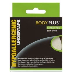 Body Plus Hypoallergenic Undertape 5cm X 10m