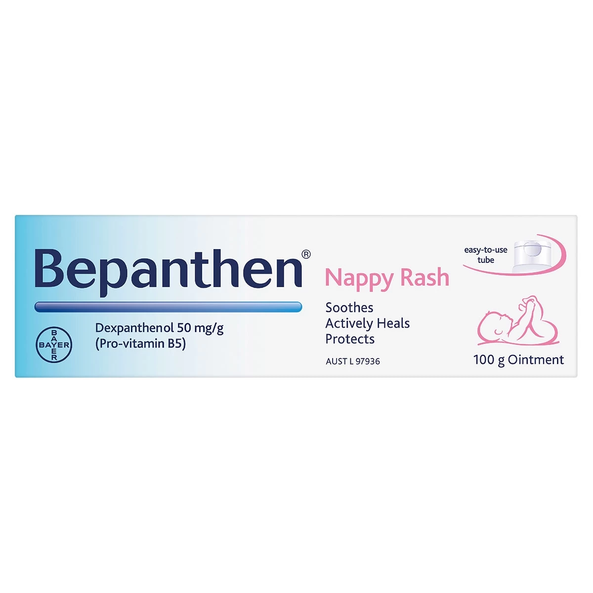 Bepanthen Nappy Rash Ointment 100g 1 Bepanthen Nappy Rash Ointment 100g