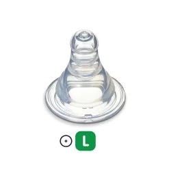 Pigeon Flexible Peristaltic Teat (L) 2 Pack 5 Pigeon Flexible Peristaltic Teat (L) 2 Pack -Health Care Store 49791