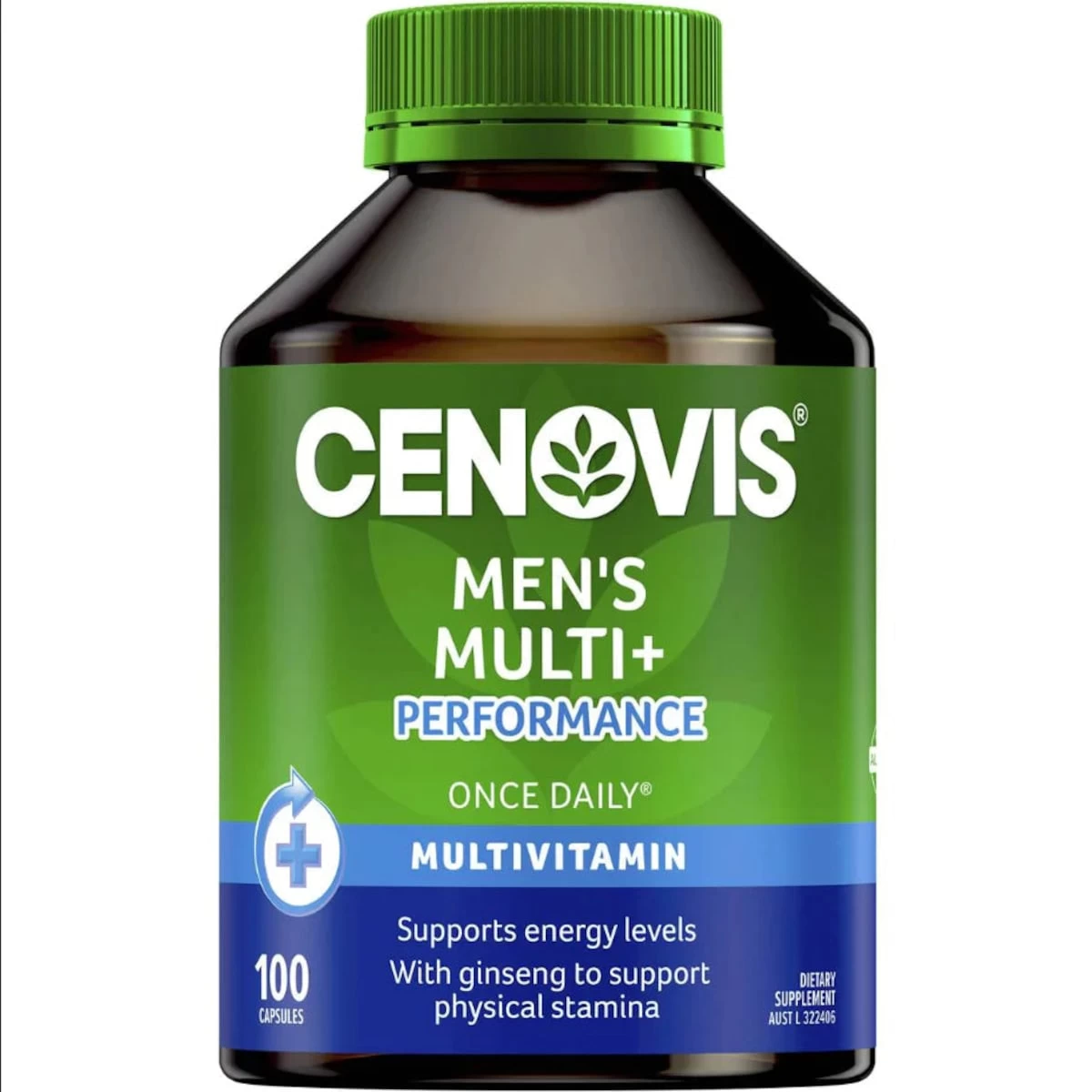 Cenovis Men's Multi + Performance 100 Capsules 1 Cenovis Men's Multi + Performance 100 Capsules