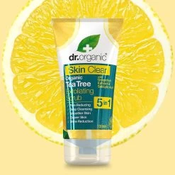 Dr Organic Organic Tea Tree Exfoliating Face Scrub 150ml -Health Care Store 53657