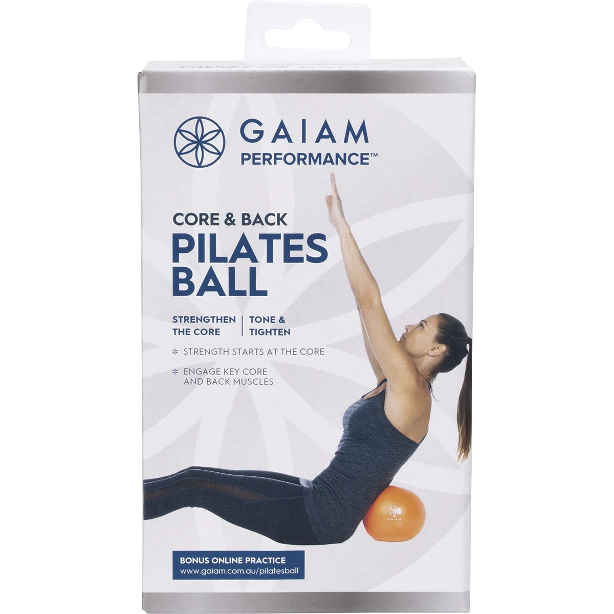 Gaiam Core & Back Pilates Ball 1 Gaiam Core & Back Pilates Ball