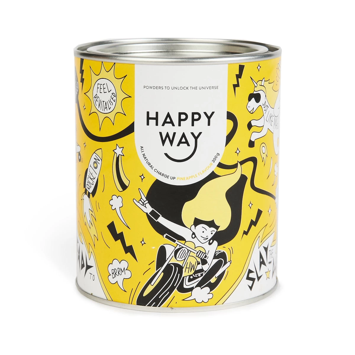 Happy Way Charge Up Pineapple 300g 1 Happy Way Charge Up Pineapple 300g