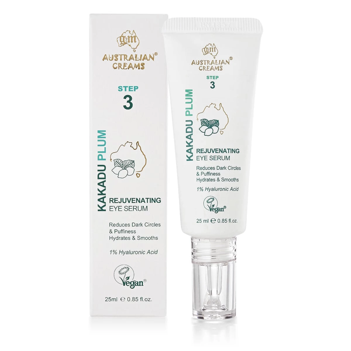 Australian Creams Kakadu Plum Rejuvenating Eye Serum 25ml 1 Australian Creams Kakadu Plum Rejuvenating Eye Serum 25ml