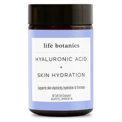 Life Botanics Hyaluronic Acid + Skin Hydration 60 Capsules