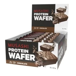 Musashi Chocolate Protein Wafer 12 X 40g