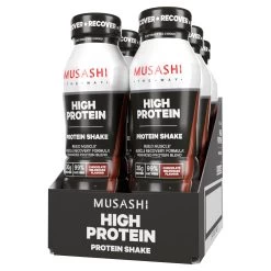 Musashi High Protein Shake Chocolate 6 X 375ml