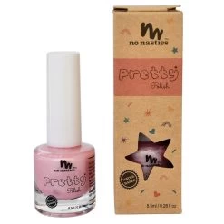 No Nasties Kids Pastel Pink Water-Based Kids Nail Polish