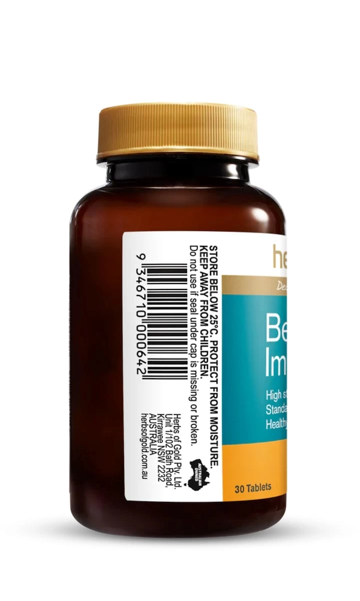 Herbs Of Gold Berberine ImmunoPlex 30 Tablets 2 Herbs Of Gold Berberine ImmunoPlex 30 Tablets - Image 2