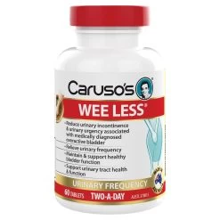 Carusos Wee Less 60 Tablets