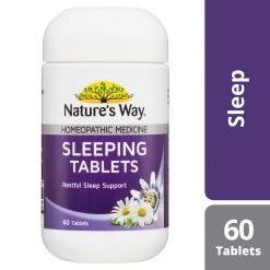 Natures Way Sleeping Tablets 60 Tablets -Health Care Store 65604