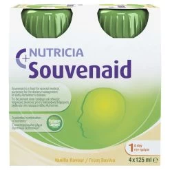 Souvenaid Memory Drink Vanilla 4 X 125ml
