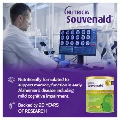 Souvenaid Memory Powder Vanilla & Banana 360g 14 Souvenaid Memory Powder Vanilla & Banana 360g -Health Care Store 66485