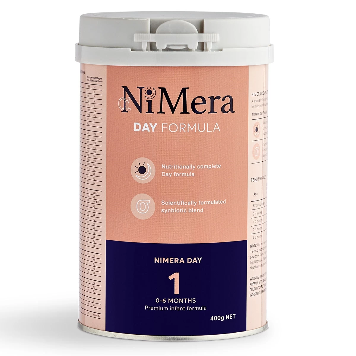 NiMera Stage 1 Premium Infant Formula - Day 400g 1 NiMera Stage 1 Premium Infant Formula - Day 400g