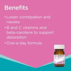 Blackmores Bio Iron Advanced 30 Tablets -Health Care Store 67741