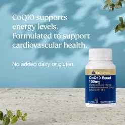 BioCeuticals CoQ10 Excel 150mg 90 Capsules -Health Care Store 67957