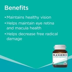 Blackmores Lutein Defence 60 Tablets 14 Blackmores Lutein Defence 60 Tablets -Health Care Store 68576