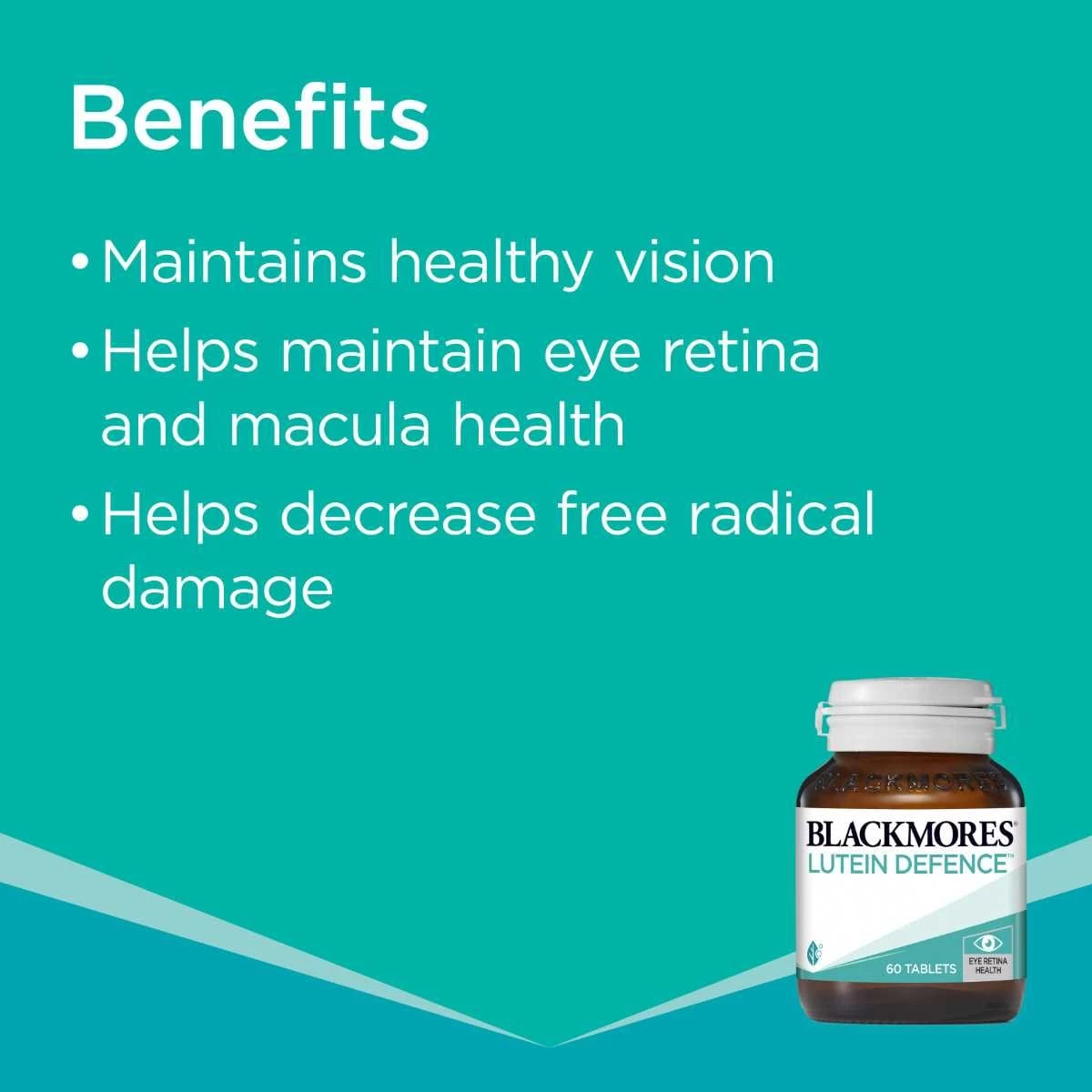 Blackmores Lutein Defence 60 Tablets 6 Blackmores Lutein Defence 60 Tablets - Image 6