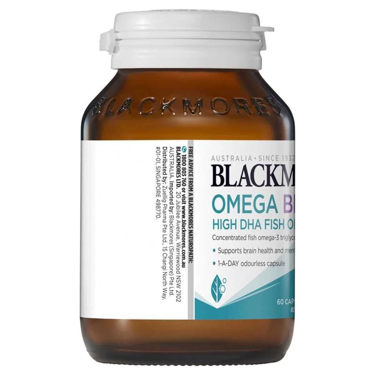 Blackmores Omega Brain Health 60 Capsules 4 Blackmores Omega Brain Health 60 Capsules - Image 4