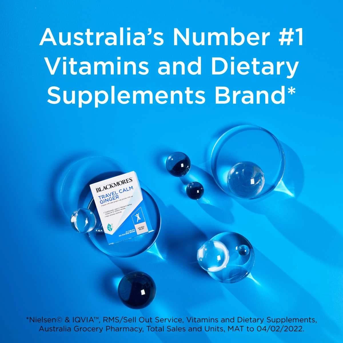 Blackmores Travel Calm Ginger 45 Tablets 6 Blackmores Travel Calm Ginger 45 Tablets - Image 6