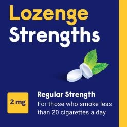 Nicabate Quit Smoking Mini Lozenges Mint 2Mg - 60 Pack -Health Care Store 68995
