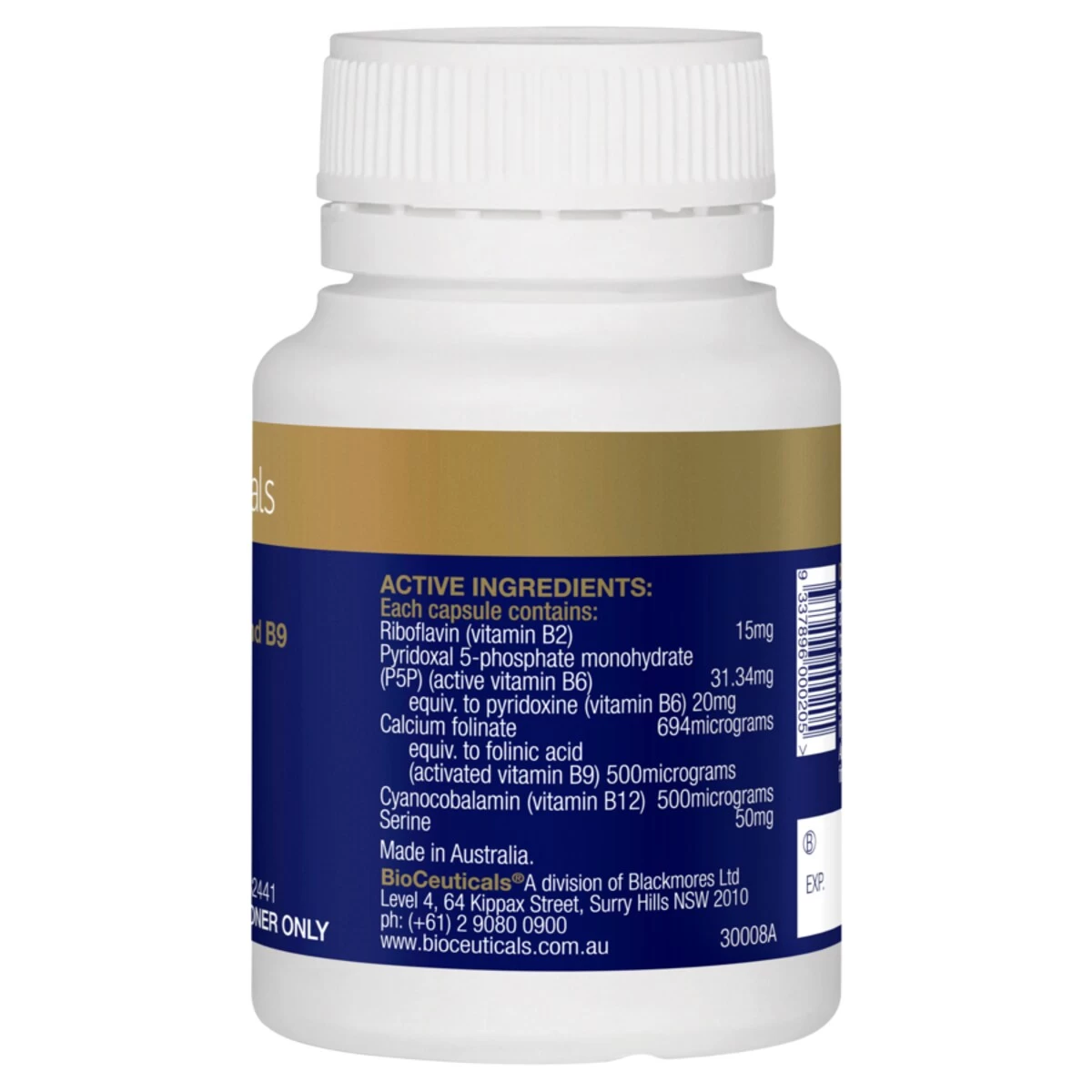 BioCeuticals Methyl-Max 60 Capsules 2 BioCeuticals Methyl-Max 60 Capsules - Image 2