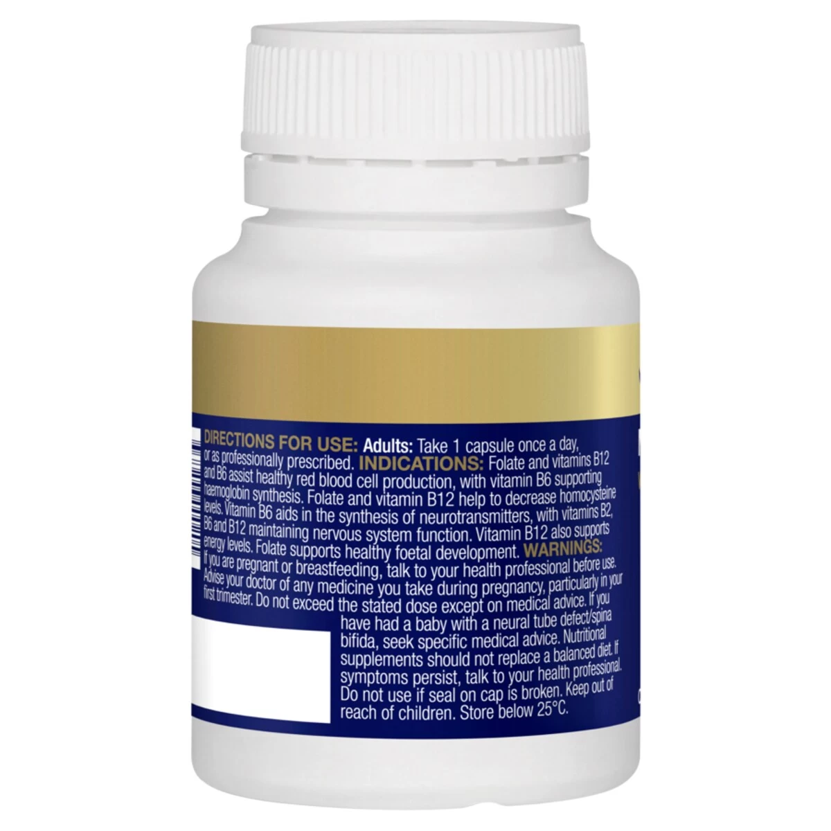 BioCeuticals Methyl-Max 60 Capsules 3 BioCeuticals Methyl-Max 60 Capsules - Image 3