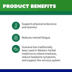 Cenovis Guarana 2000mg & Ginseng 500mg 60 Tablets -Health Care Store 69732