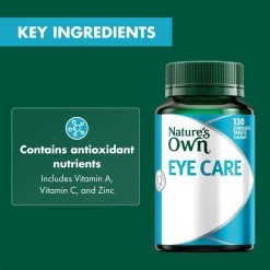 Nature's Own Eye Care 130 Chewable Tablets -Health Care Store 70280