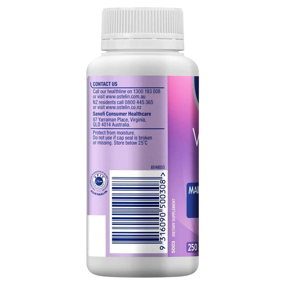 Ostelin Vitamin D 1000iu 250 Capsules 4 Ostelin Vitamin D 1000iu 250 Capsules - Image 4