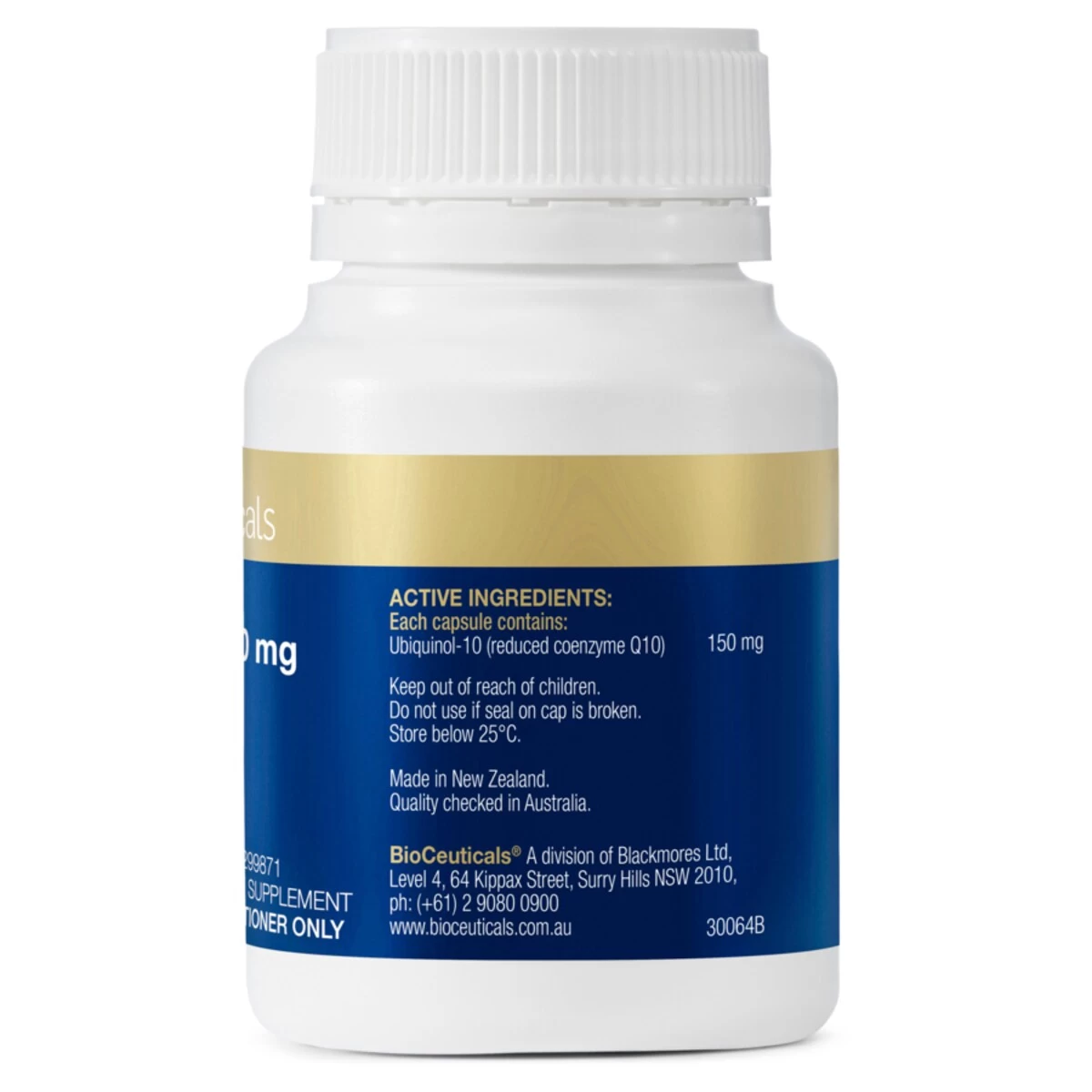 BioCeuticals Ubiquinol BioActive 150mg 60 Capsules 2 BioCeuticals Ubiquinol BioActive 150mg 60 Capsules - Image 2