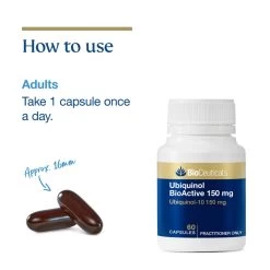BioCeuticals Ubiquinol BioActive 150mg 60 Capsules 15 BioCeuticals Ubiquinol BioActive 150mg 60 Capsules -Health Care Store 70935