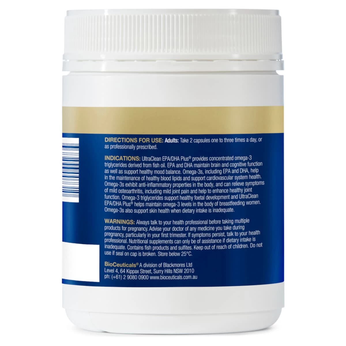 BioCeuticals UltraClean EPA/DHA Plus 240 Capsules 3 BioCeuticals UltraClean EPA/DHA Plus 240 Capsules - Image 3