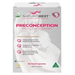 NaturoBest Preconception Multi For Women 60 Capsules