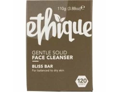 ETHIQUE Solid Face Cleansing Bar Bliss Bar For Normal To Dry Skin 110g