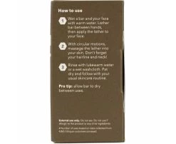 ETHIQUE Solid Face Cleansing Bar Bliss Bar For Normal To Dry Skin 110g -Health Care Store 72434