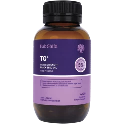 Hab Shifa TQ+ Activated Black Seed Oil 120 Capsules